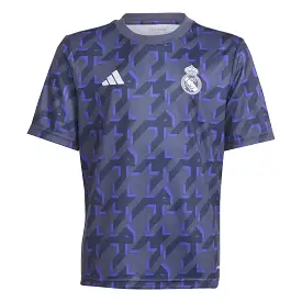 Camiseta Niños Calentamiento Azul 23/24