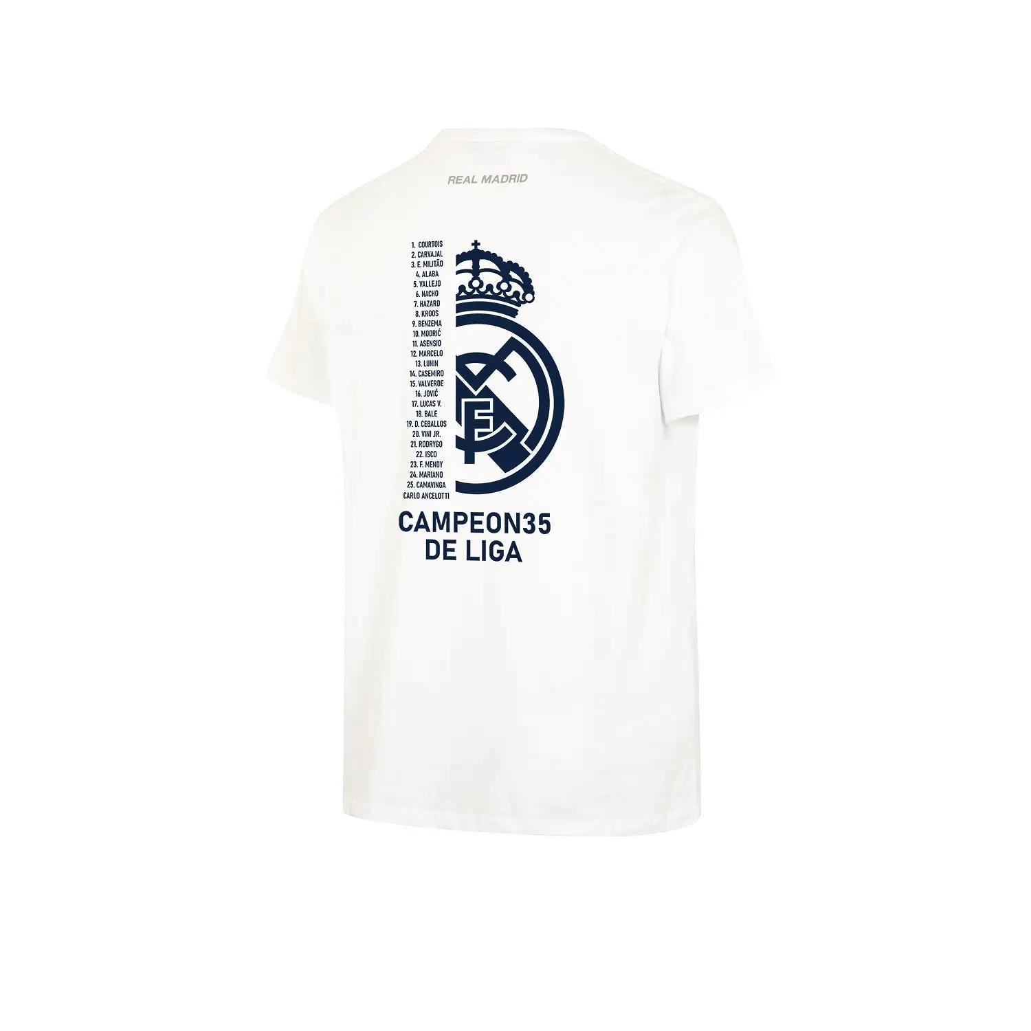 Camiseta Niños Campeóns 35 Blanca