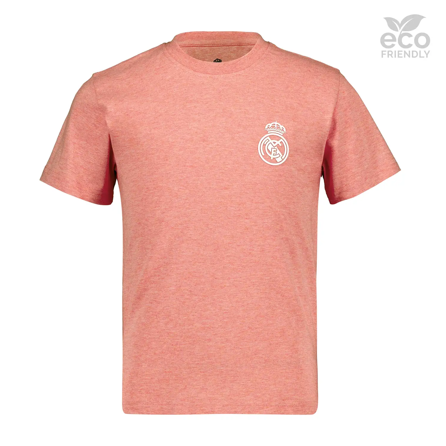 Camiseta Niños ECO Essentials Real Madrid Escudo Color Rosa