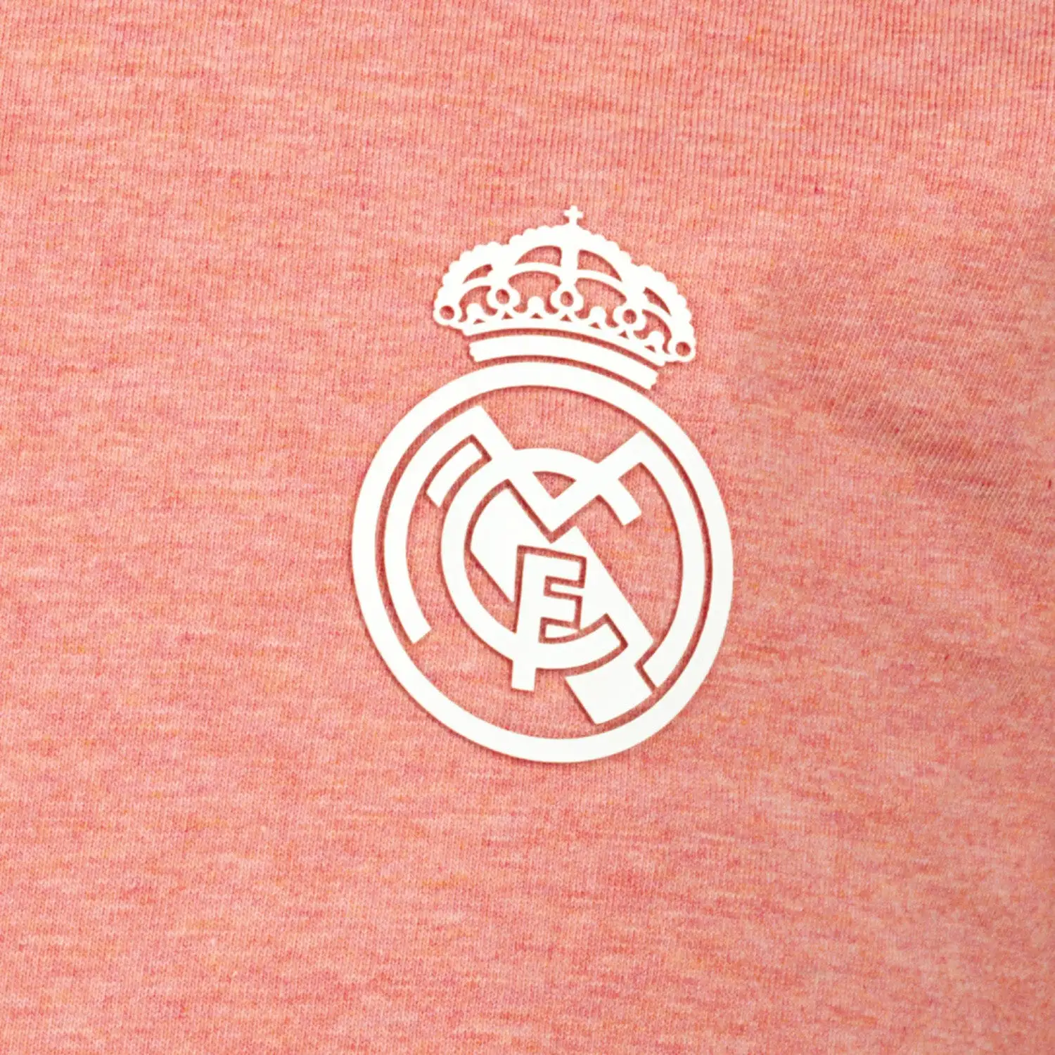 Camiseta Niños ECO Essentials Real Madrid Escudo Color Rosa