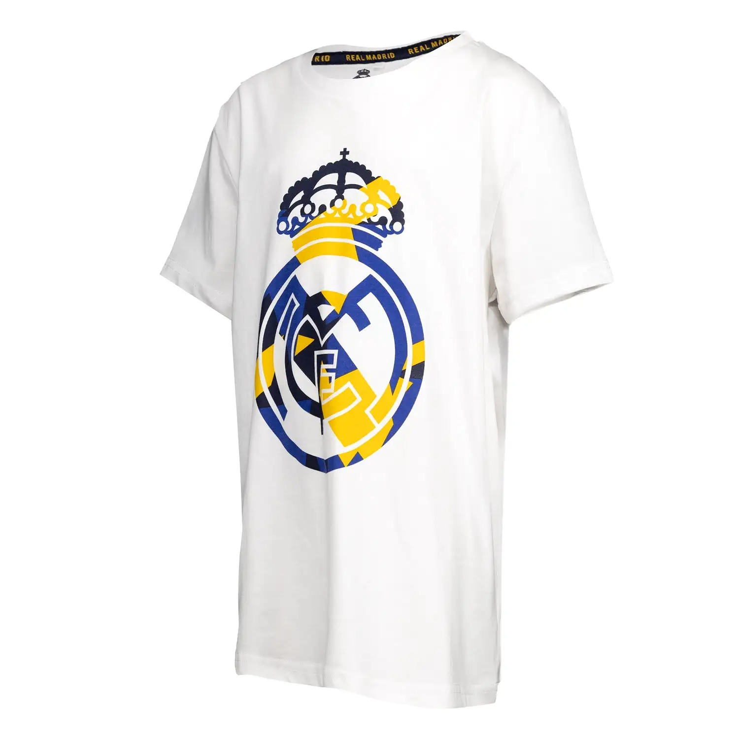 Camiseta Niños Kids on Tour Real Madrid Estampada Blanca