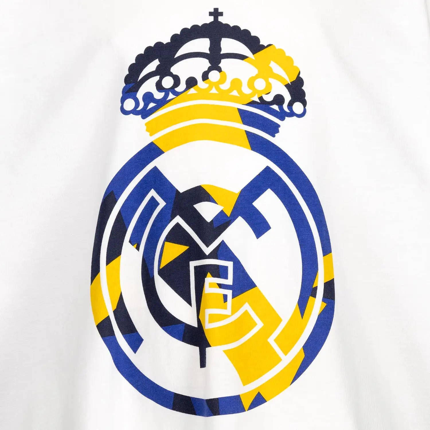 Camiseta Niños Kids on Tour Real Madrid Estampada Blanca