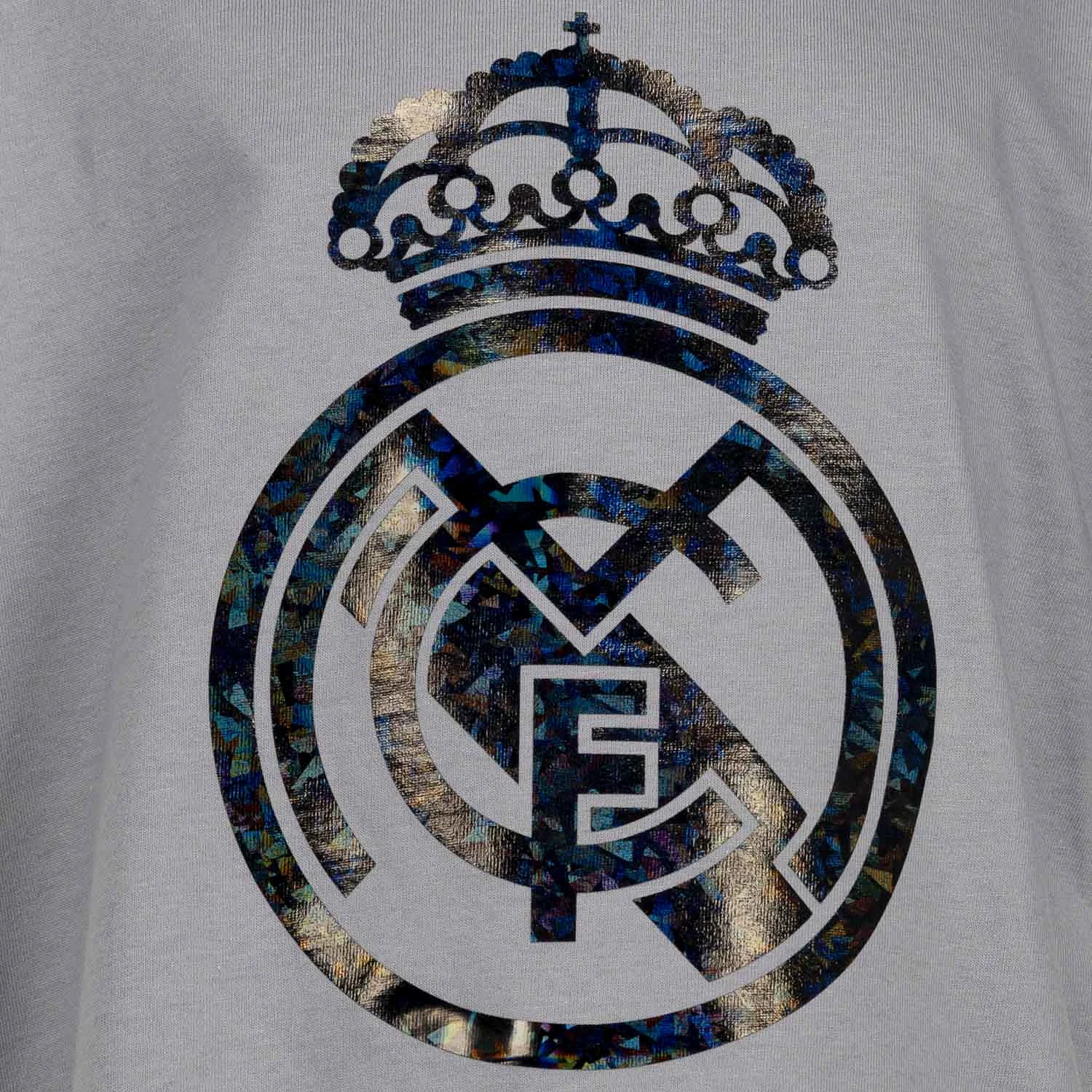 Camiseta Niños Kids on Tour Real Madrid Estampada Gris