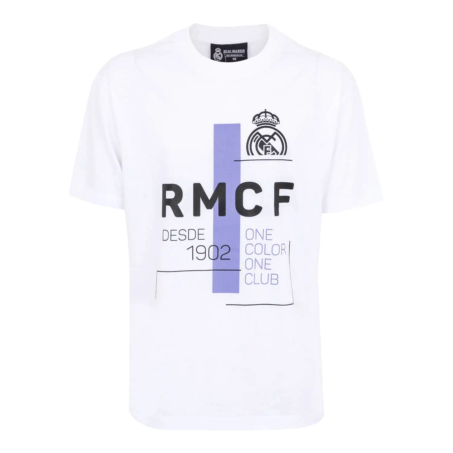 Camiseta Niños RMCF Blanca/Morada