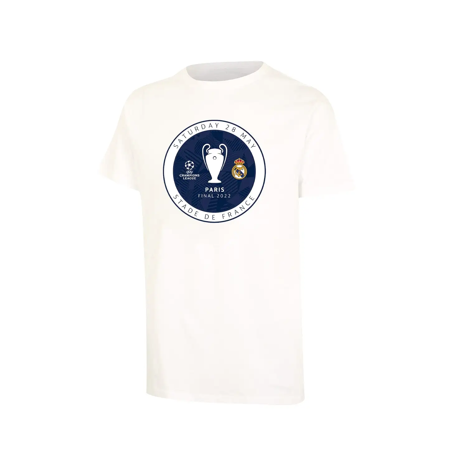 Camiseta Niños UCL Final Paris 2022 Blanca