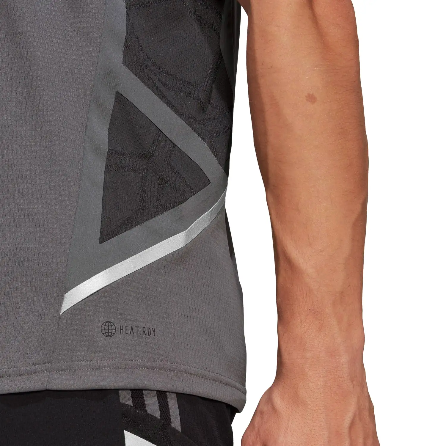 Camiseta PRO Hombre Entrenamiento TTW Gris adidas