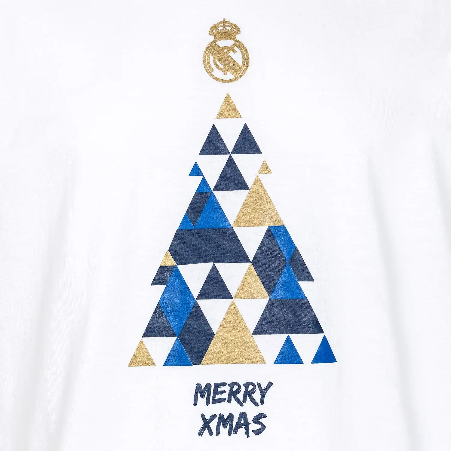 Camiseta Árbol Navidad Hombre Blanca