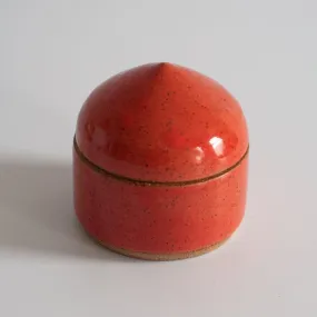 Ceramic Box in Coral