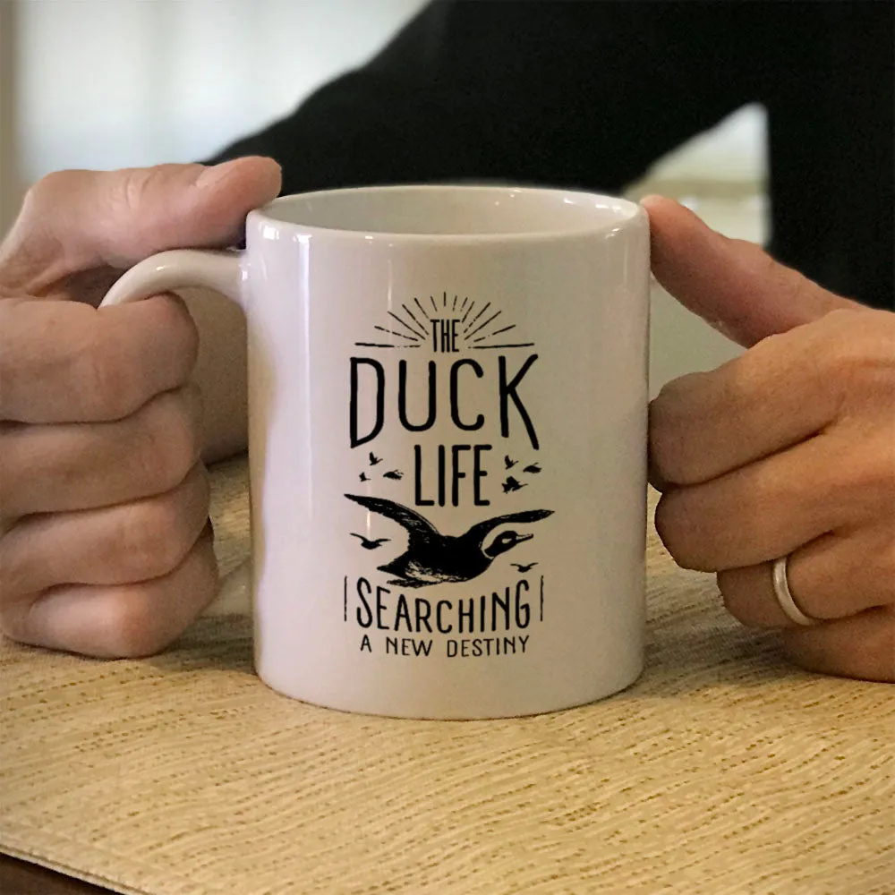 Ceramic Coffee Mug The Duck Life Searching A New Destiny