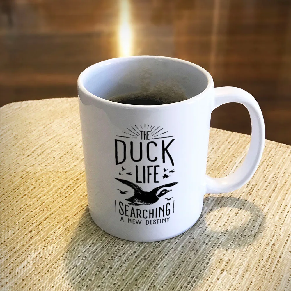 Ceramic Coffee Mug The Duck Life Searching A New Destiny