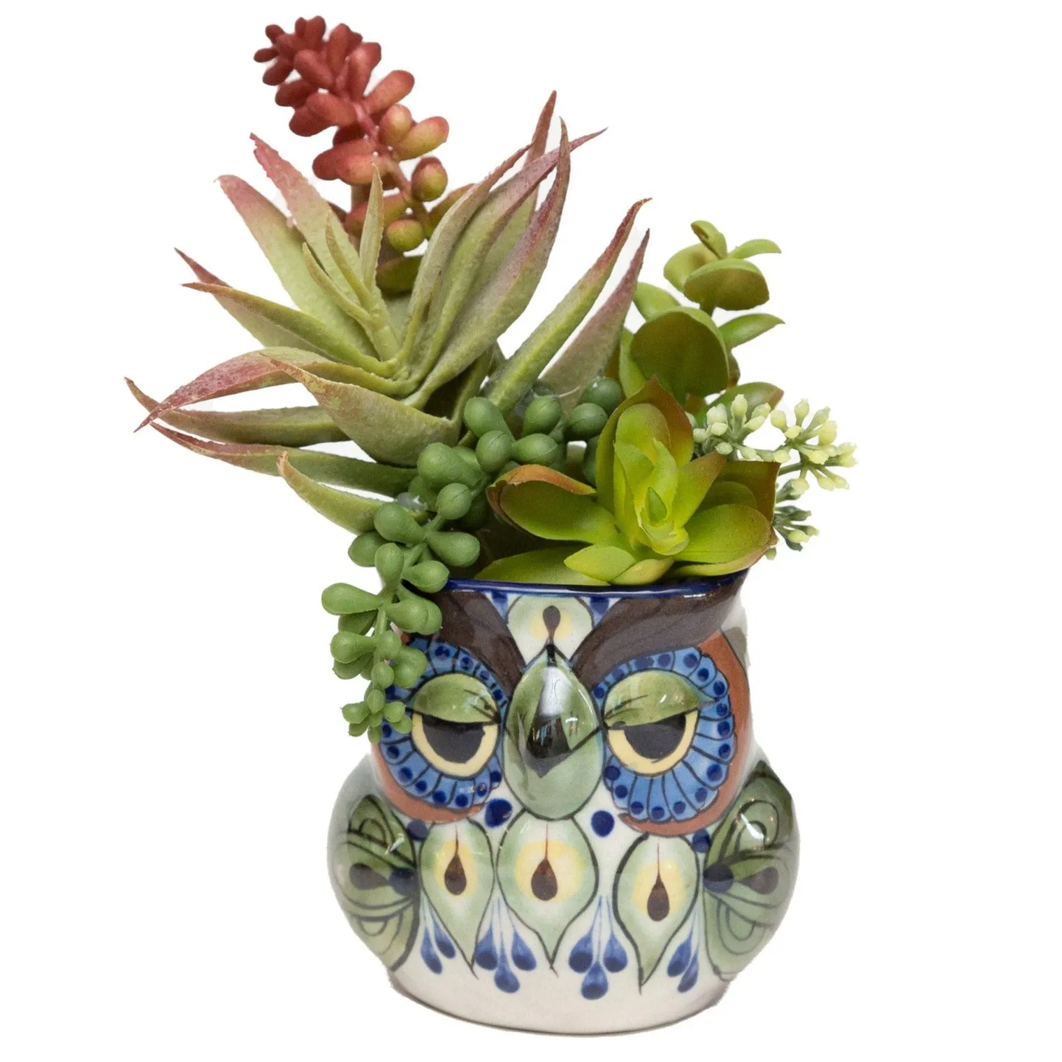 Ceramic Owl Planter