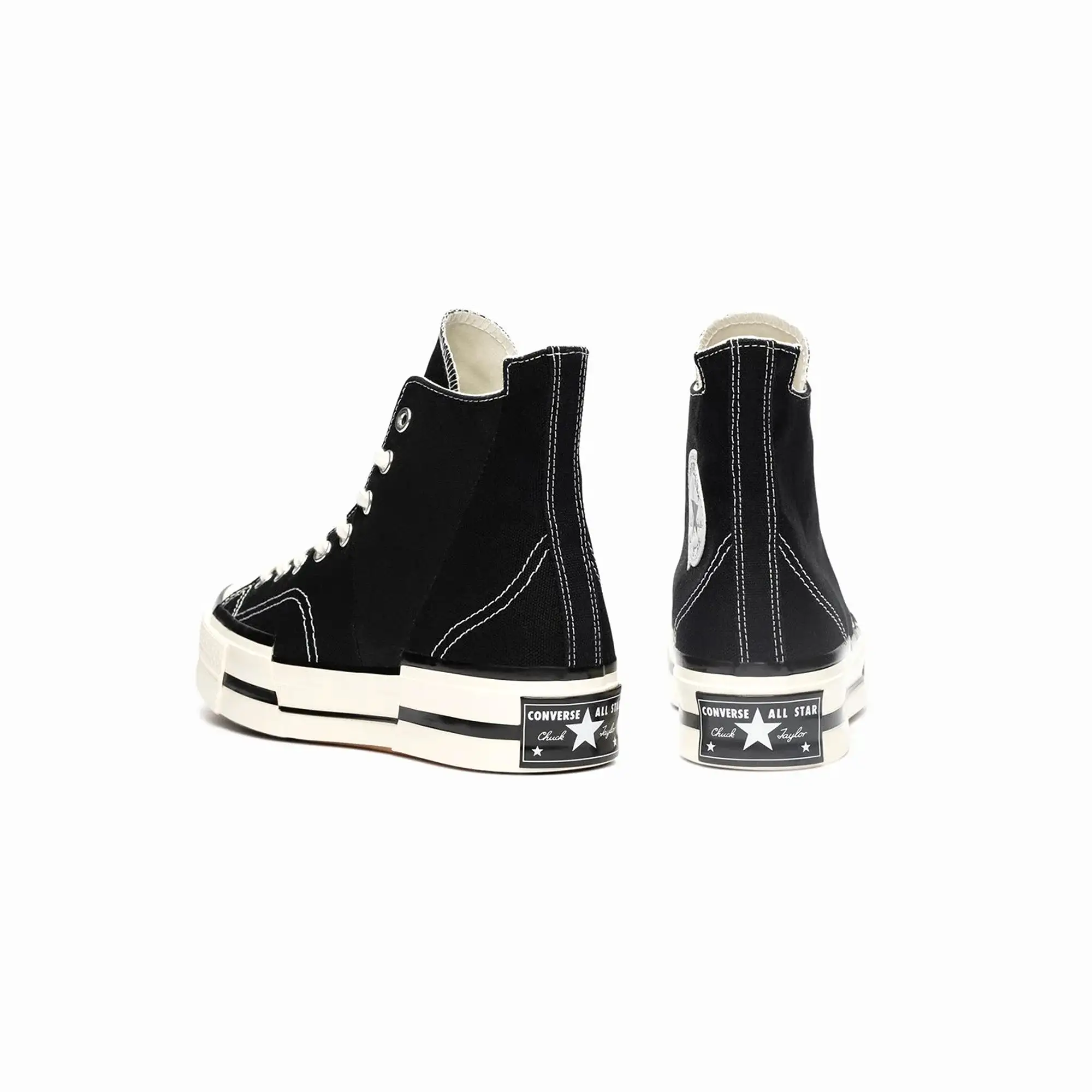 CHUCK 70 PLUS HI 'BLACK/EGRET/BLACK'