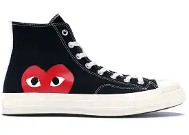 Converse Chuck Taylor All-Star 70 Hi Comme des Garcons PLAY Black