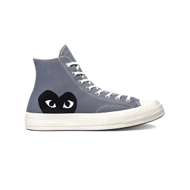 Converse Chuck Taylor x CDG PLAY Steel Gray (4.5MX)