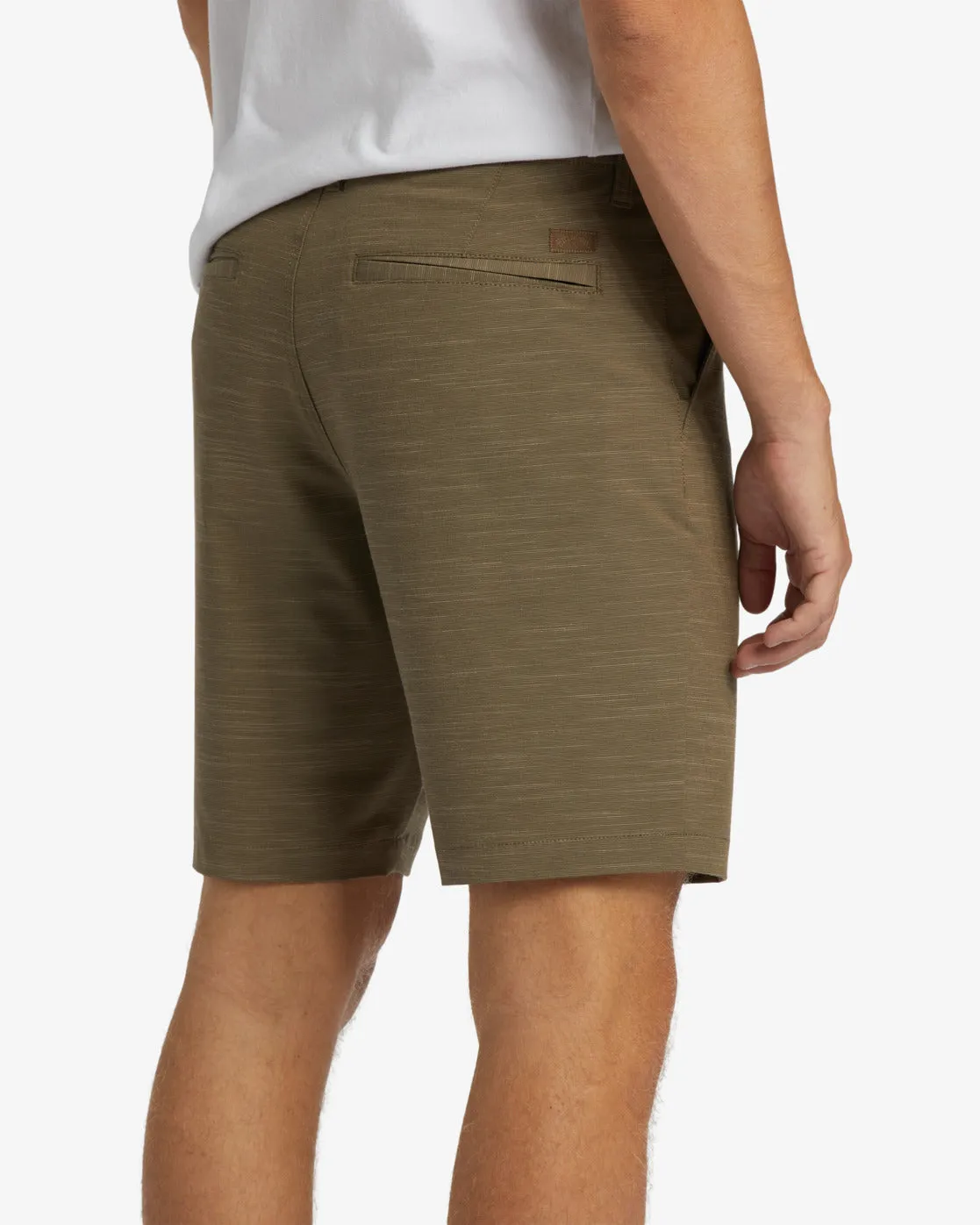 Crossfire Slub Submersible 19 Shorts - Bark