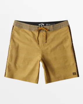 D Bah Lo Tide 18 Boardshorts - Mustard