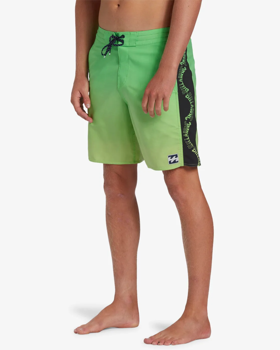 D Bah Lo Tide 18 Boardshorts - Neon Lime