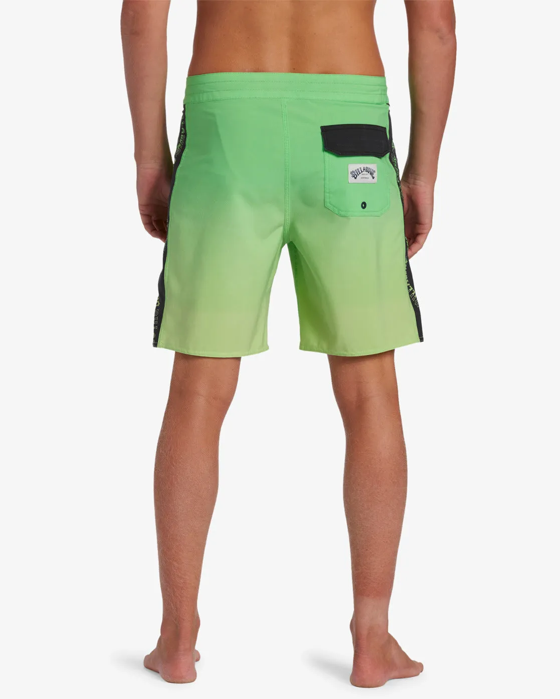 D Bah Lo Tide 18 Boardshorts - Neon Lime