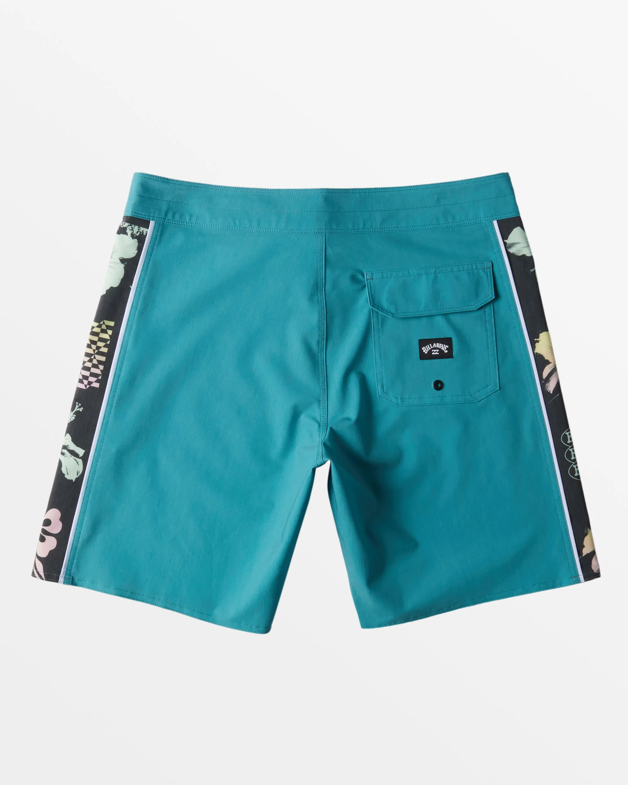 D Bah Pro 18 Boardshorts - Teal