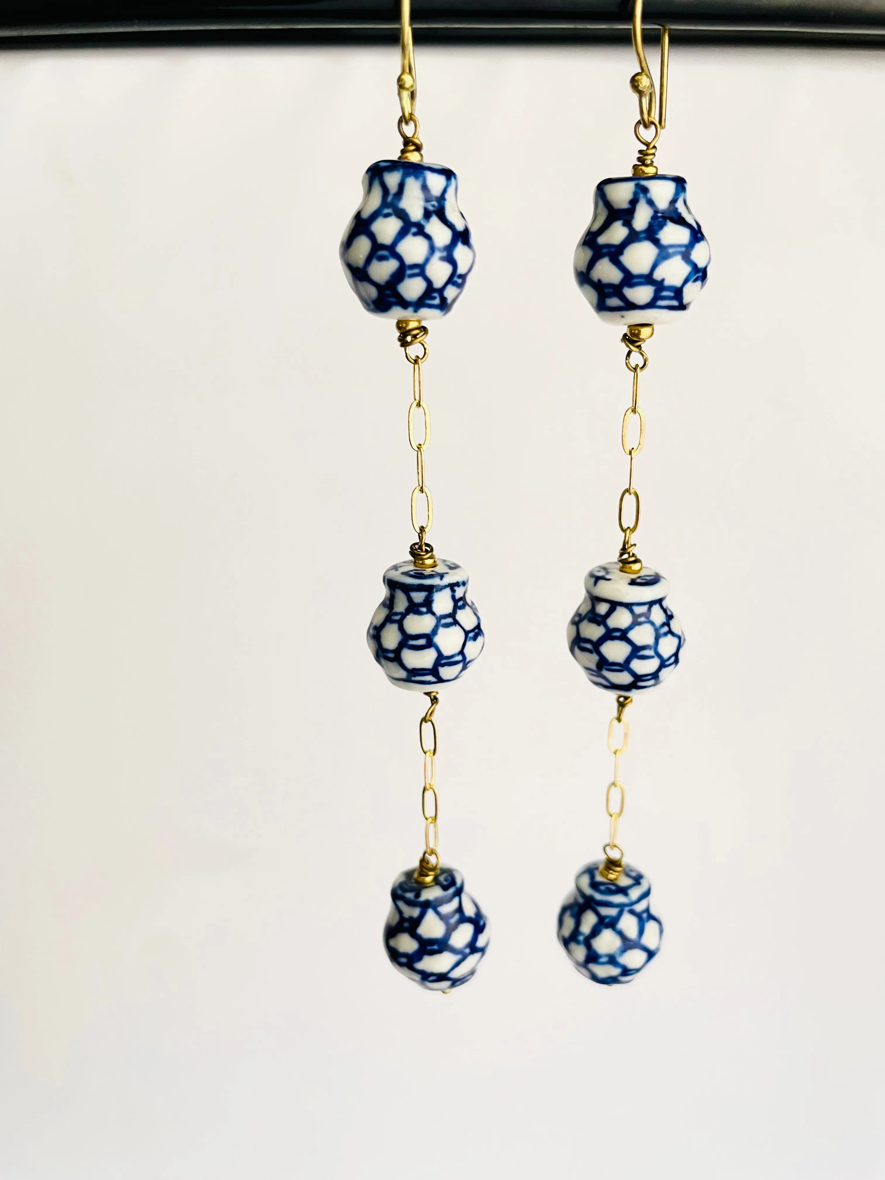 Dotted Vase Earrings