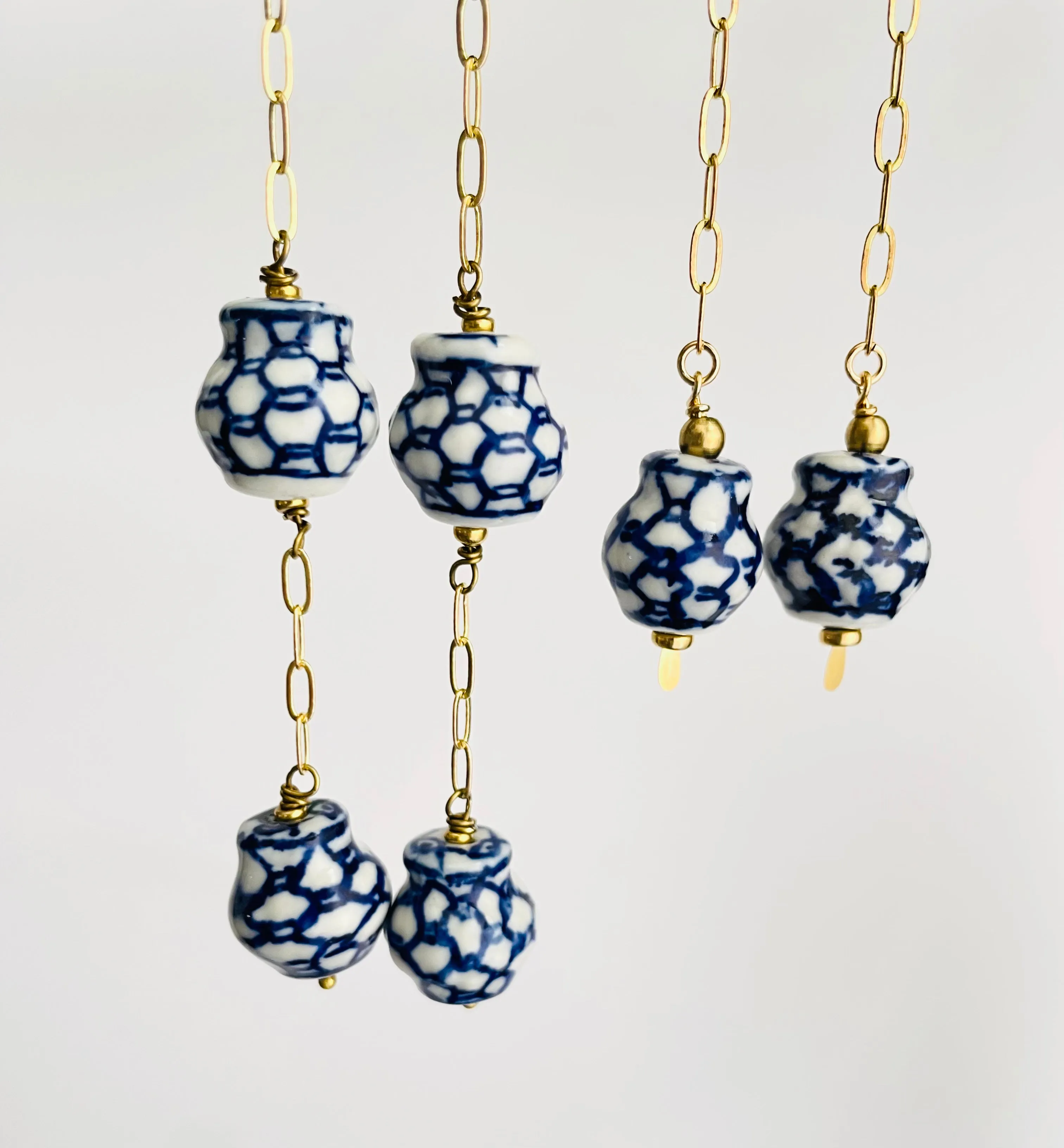 Dotted Vase Earrings