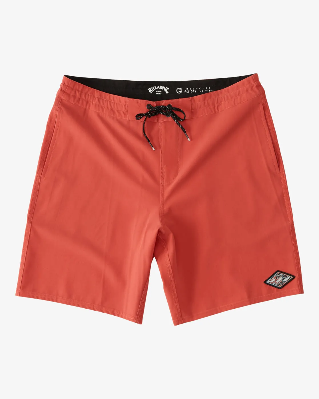 Every Other Day Lo Tide 17 Boardshorts - Coral