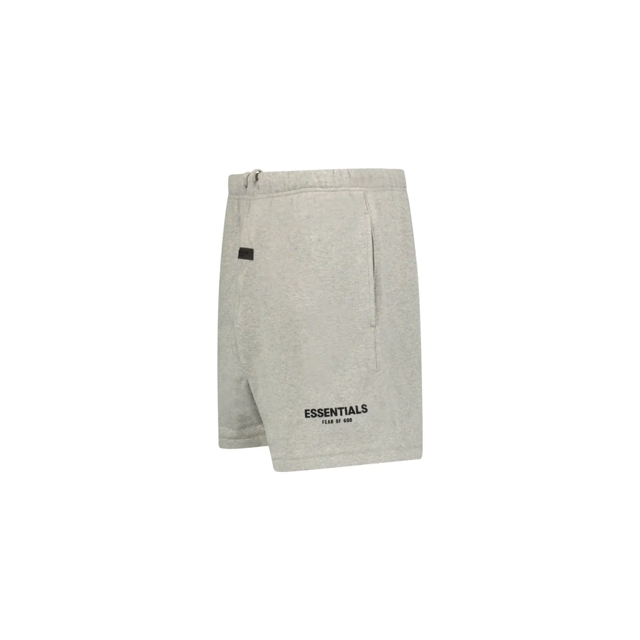 FEAR OF GOD ESSENTIALS COTTON SHORTS DARK OATMEAL