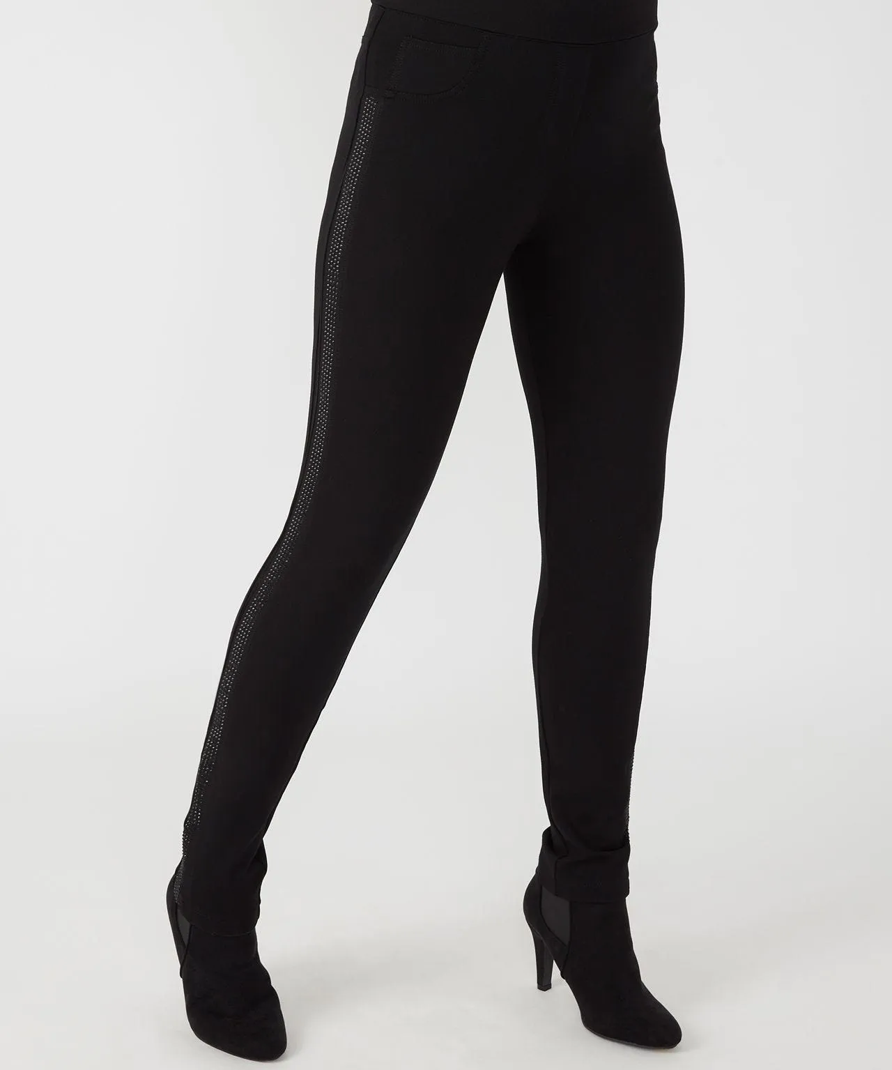 First Avenue Sparkle Detail Ponte Leggings