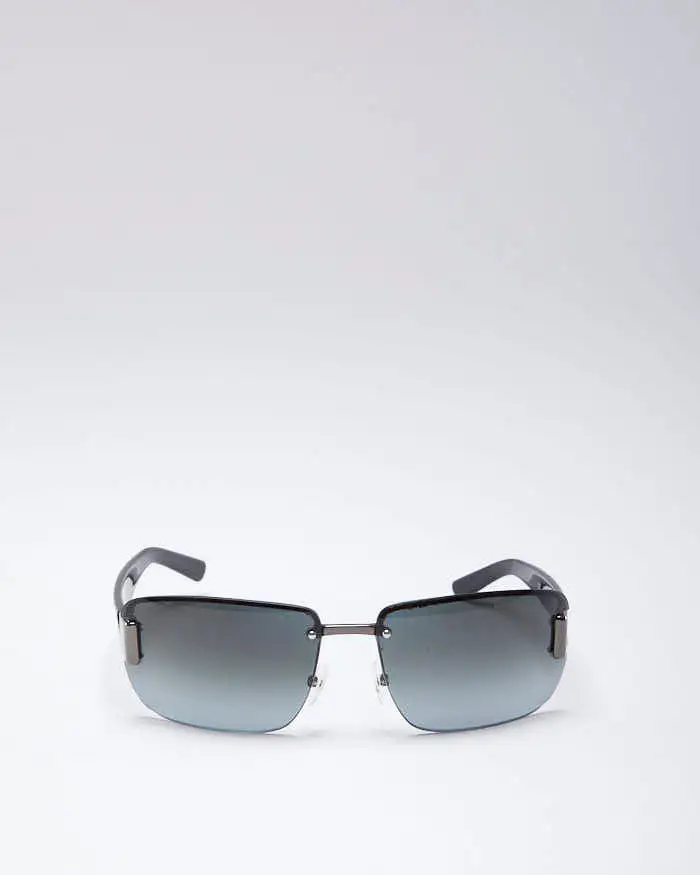 Gucci Black Rimless Sunglasses