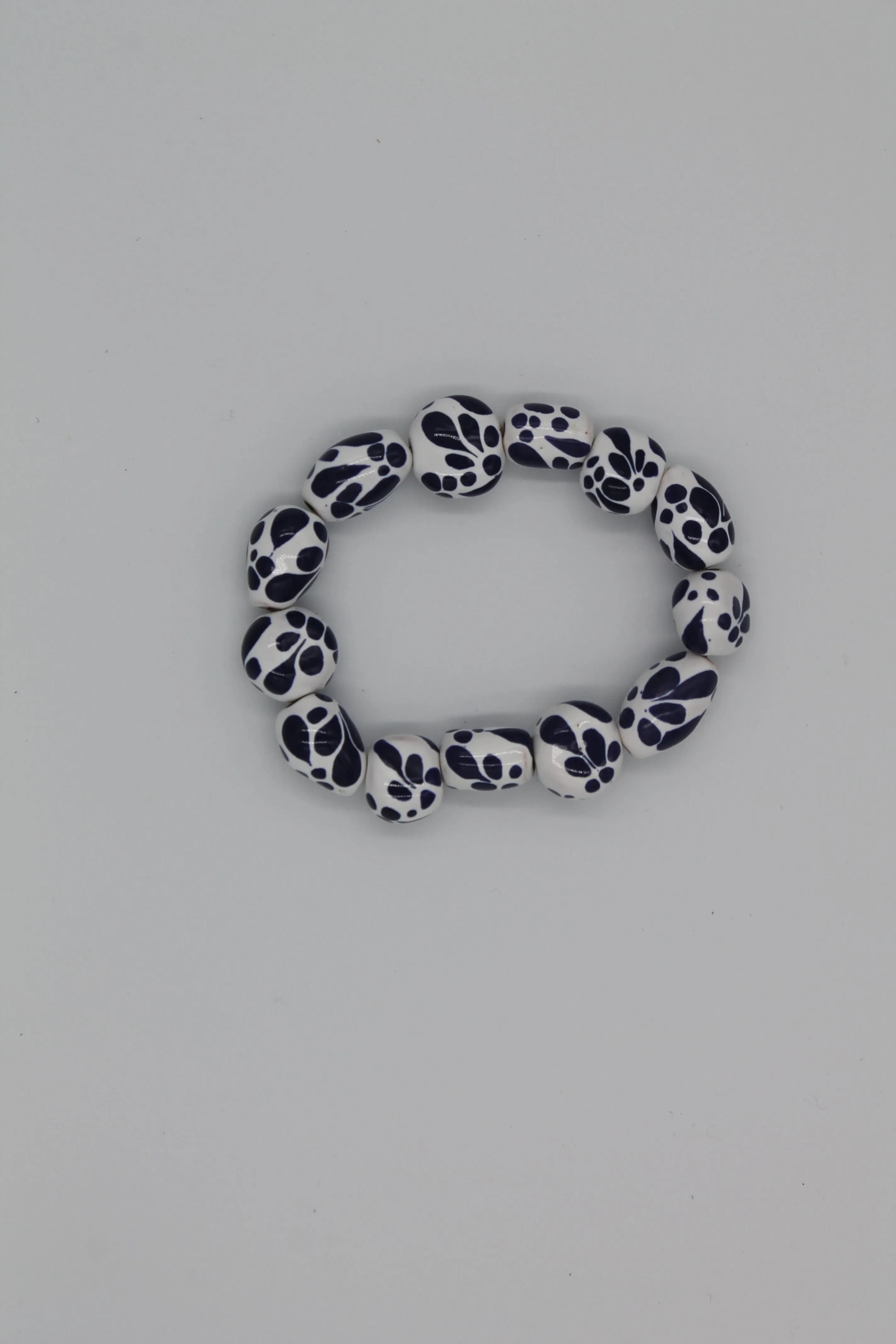 Large Bead Ceramic Bracelet