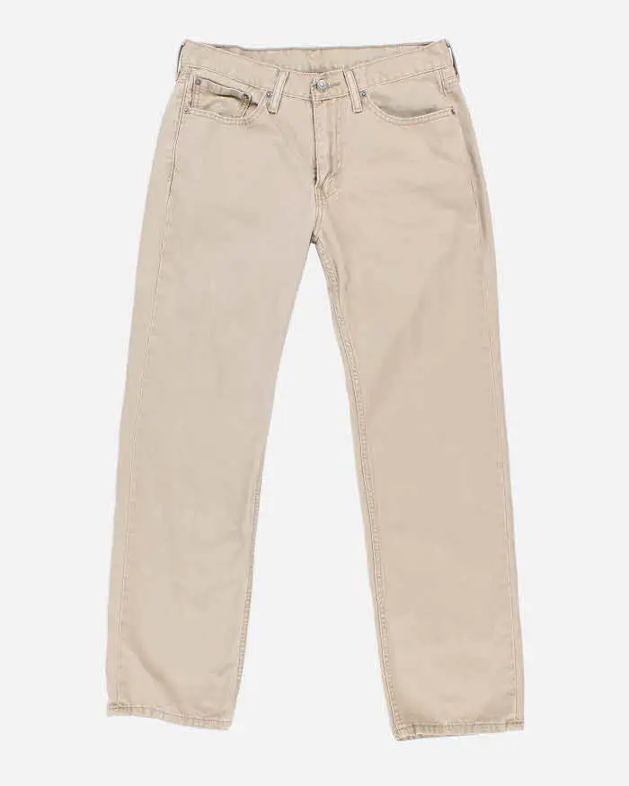 Levi's White Tab Beige Trousers - W33 L30