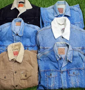 Levi's denim jackets - includes Sherpa!