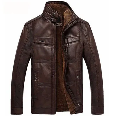 Men's Leather Jackets For Winter Jacket Men