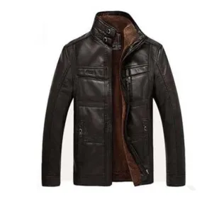 Men's Leather Jackets For Winter Jacket Men