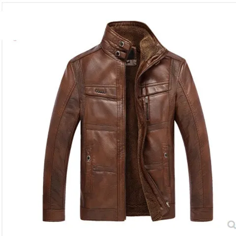 Men's Leather Jackets For Winter Jacket Men