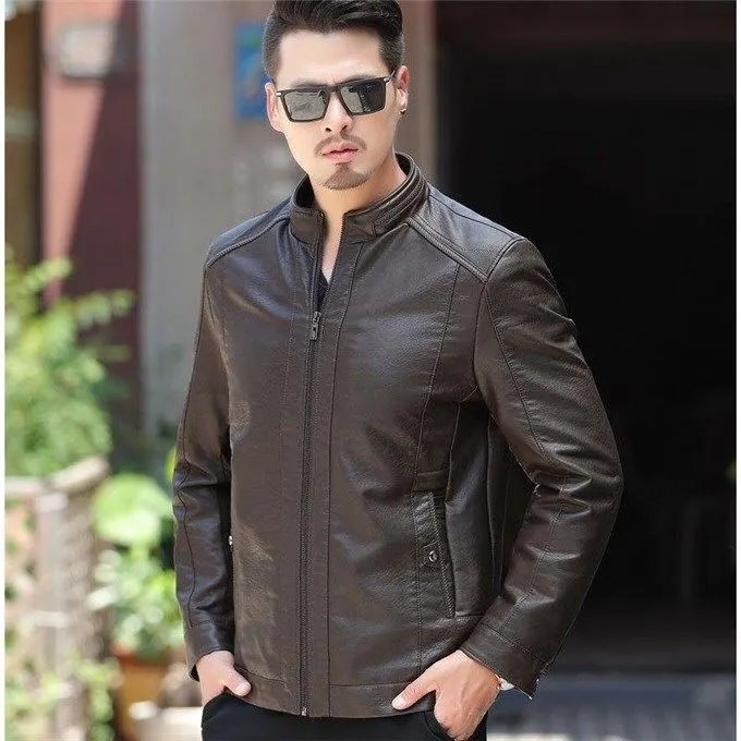 Men's Leather Jackets For Winter Jacket Men