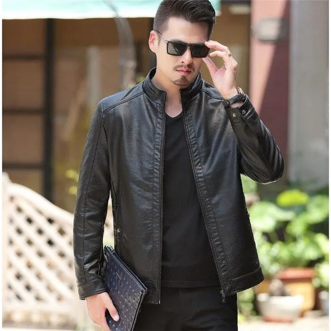 Men's Leather Jackets For Winter Jacket Men