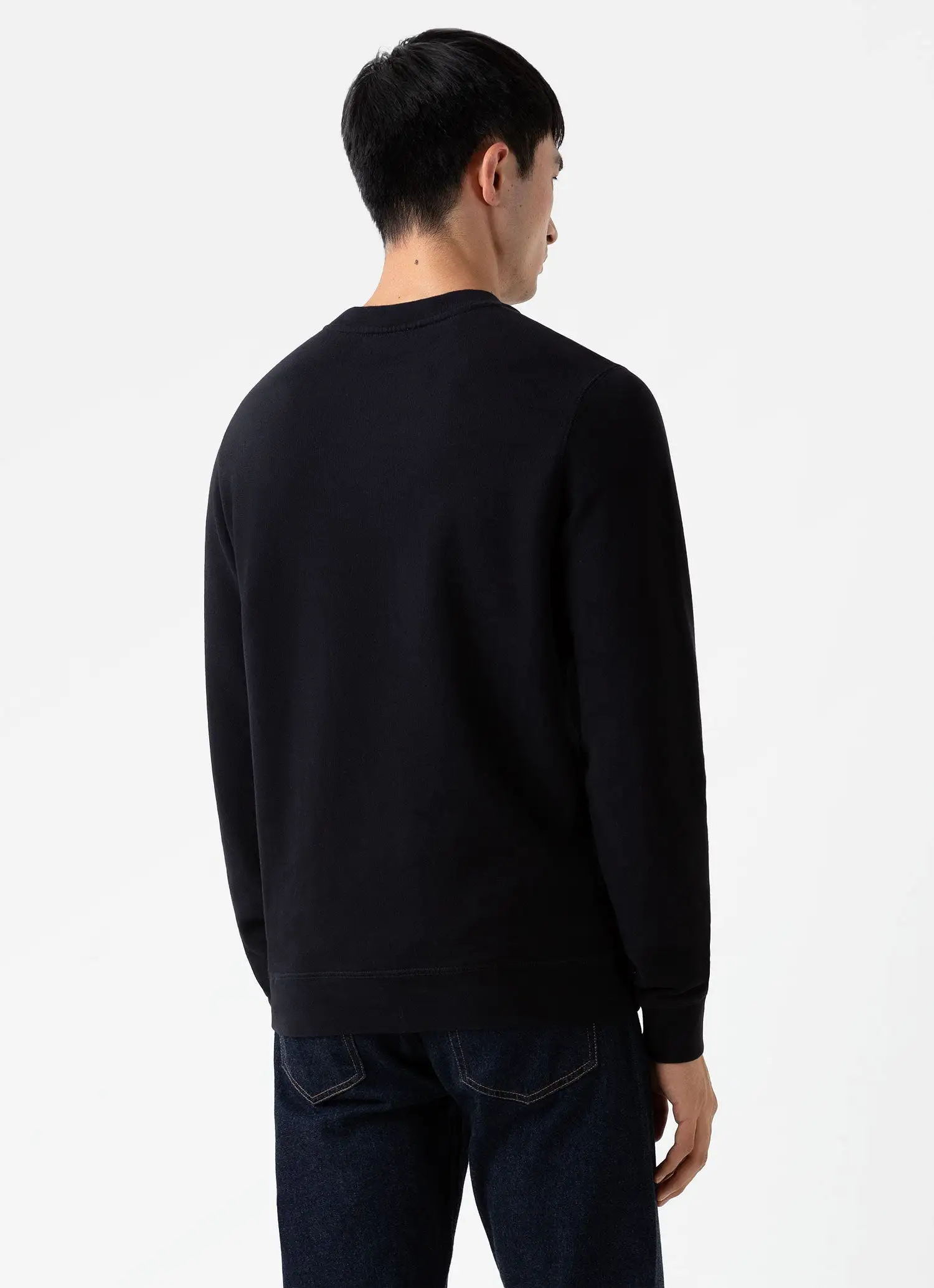 Men's Loopback Sweatshirt in Black