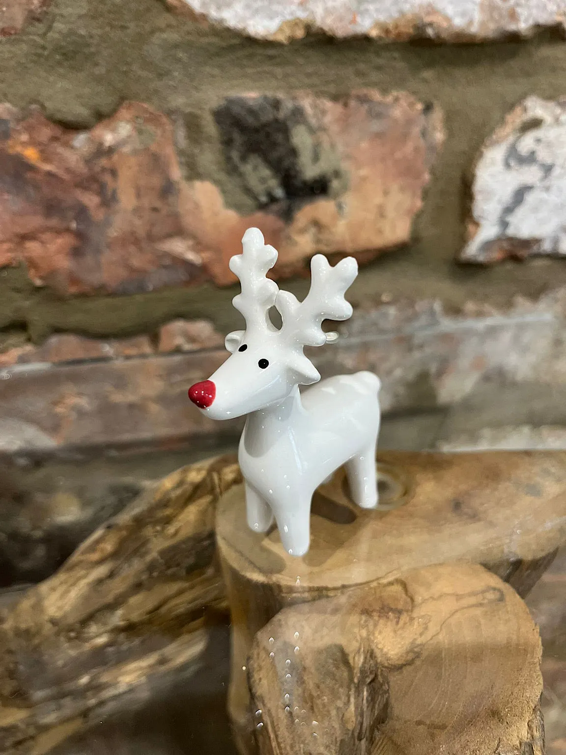 Mini Ceramic Reindeer