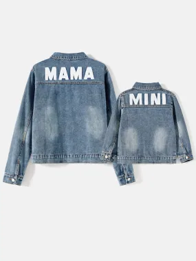 Mommy And Me Mama And Mini Denim Jackets