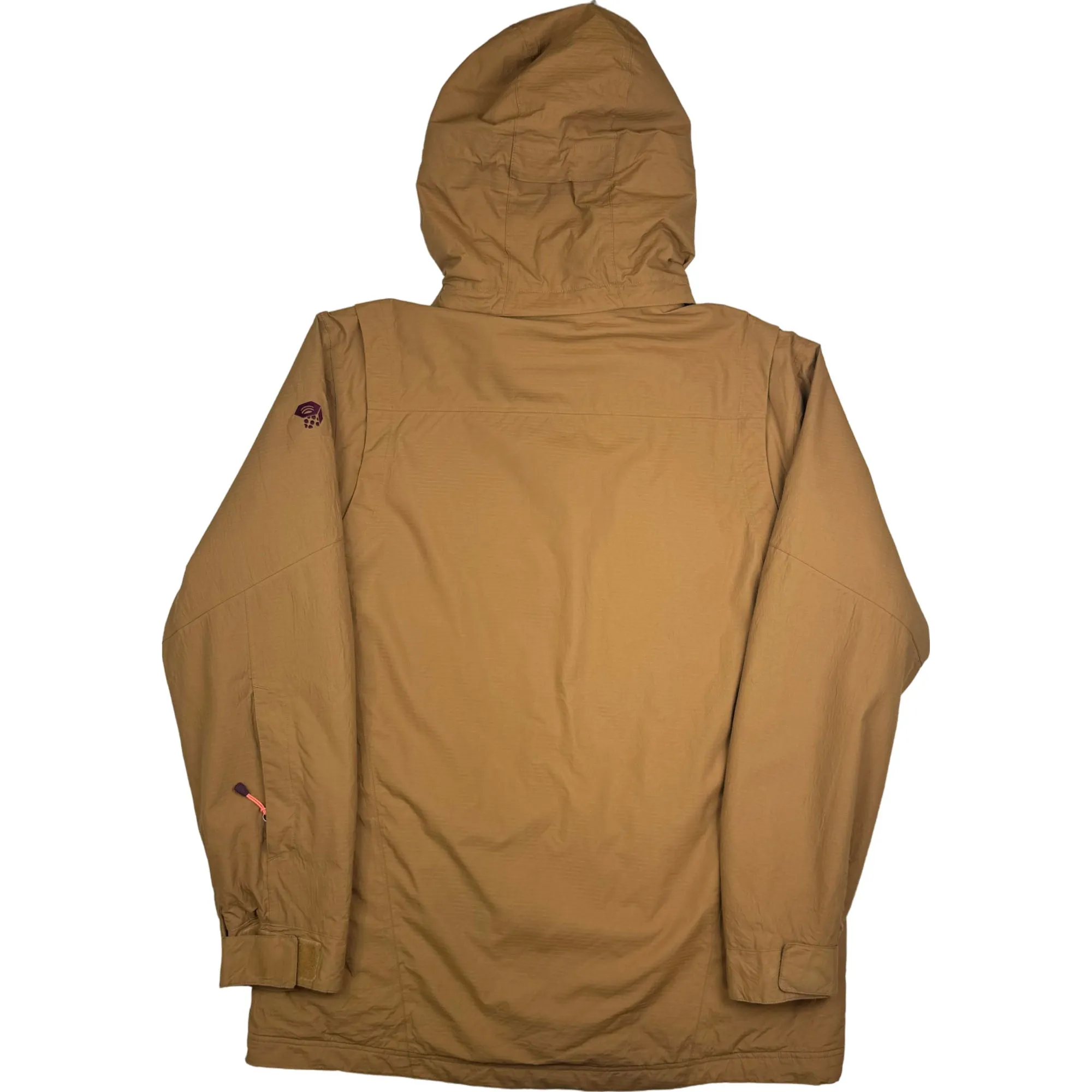 Mountain Hardwear Dry Q Thermal Q Recco Outerwear Waterproof Jacket Tan