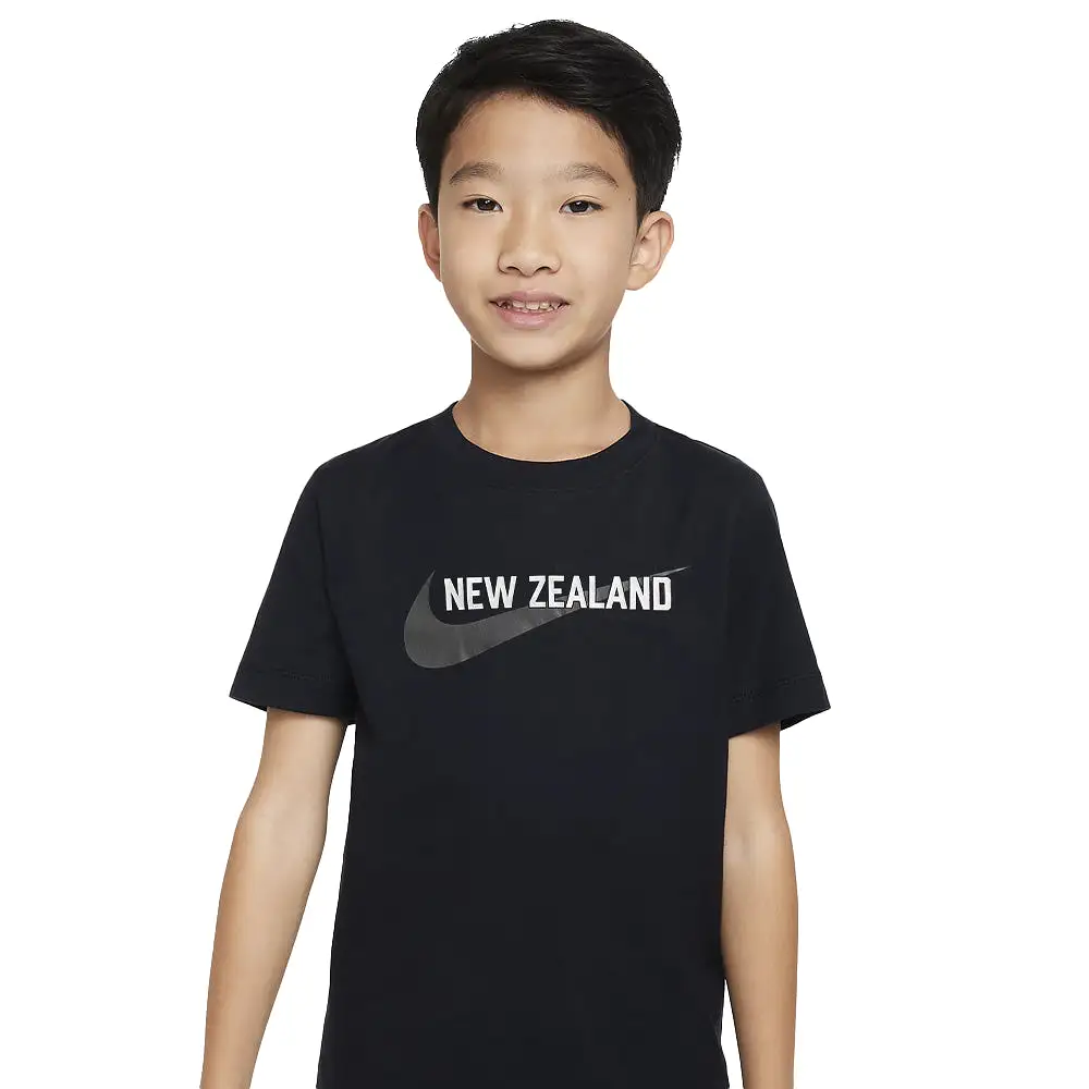 Nike New Zealand Youth Swoosh T-Shirt