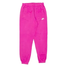 NIKE Womens Joggers Pink Tapered S W26 L29