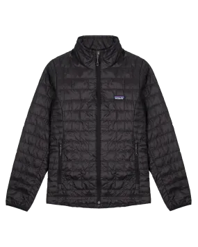 Patagonia Nano Women's Puff Jacket - Black | Shop Coats & Jackets at Trojan Wake Ski Snow & Snow Skiers Warehouse