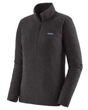 Patagonia R1 Air Women's Zip-Neck - Black | Shop Coats & Jackets at Trojan Wake Ski Snow & Snow Skiers Warehouse