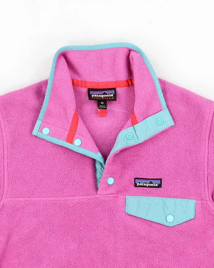 Patagonia Synchilla Pink Fleece - XS