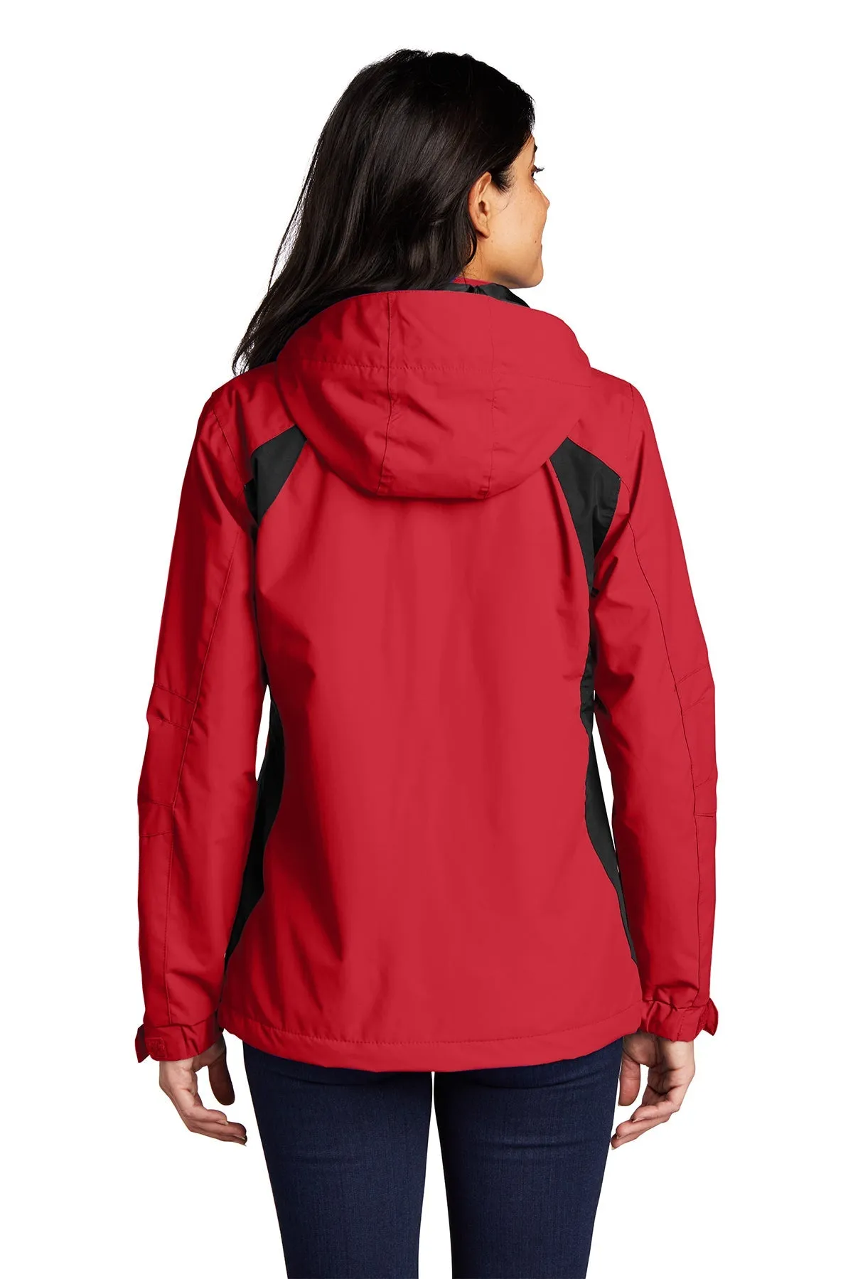 Port Authority Ladies All-Season II Custom Jackets, True Red/ Black