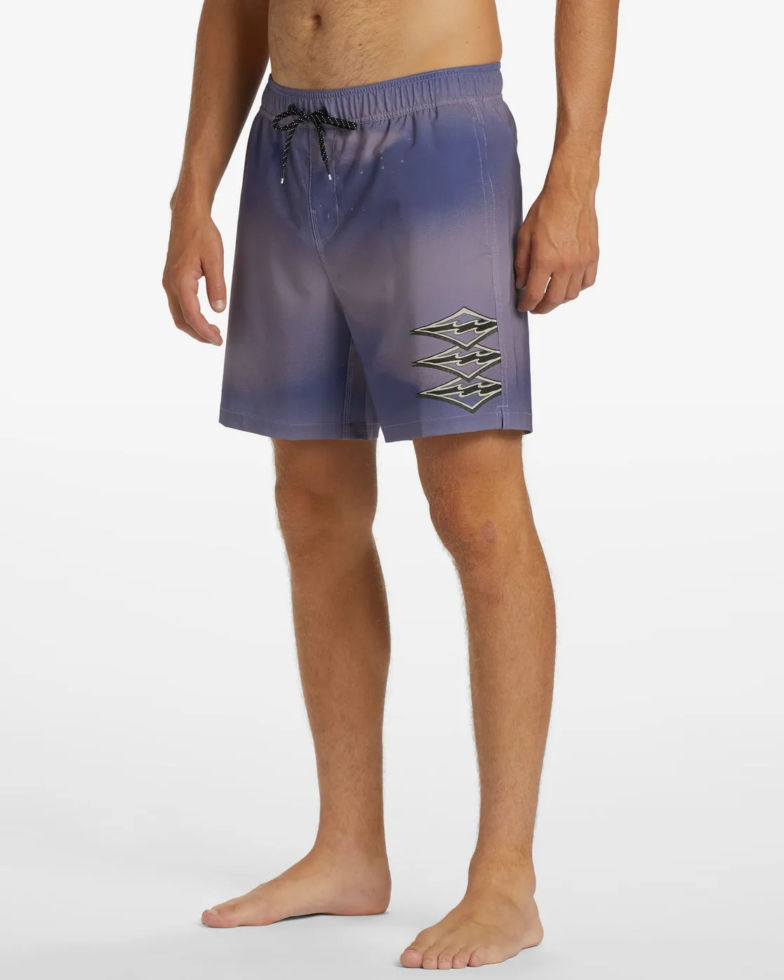 Riot Layback 17 Boardshorts - Lavender