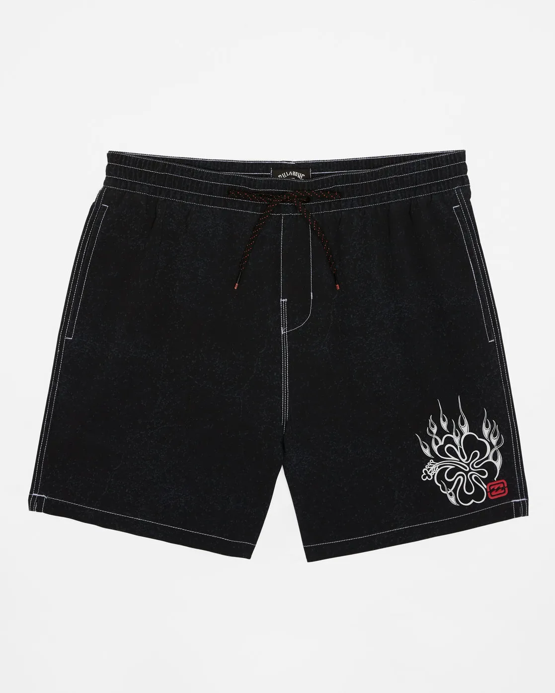 Riot Layback 18.5 Elastic Waist Shorts - Stealth