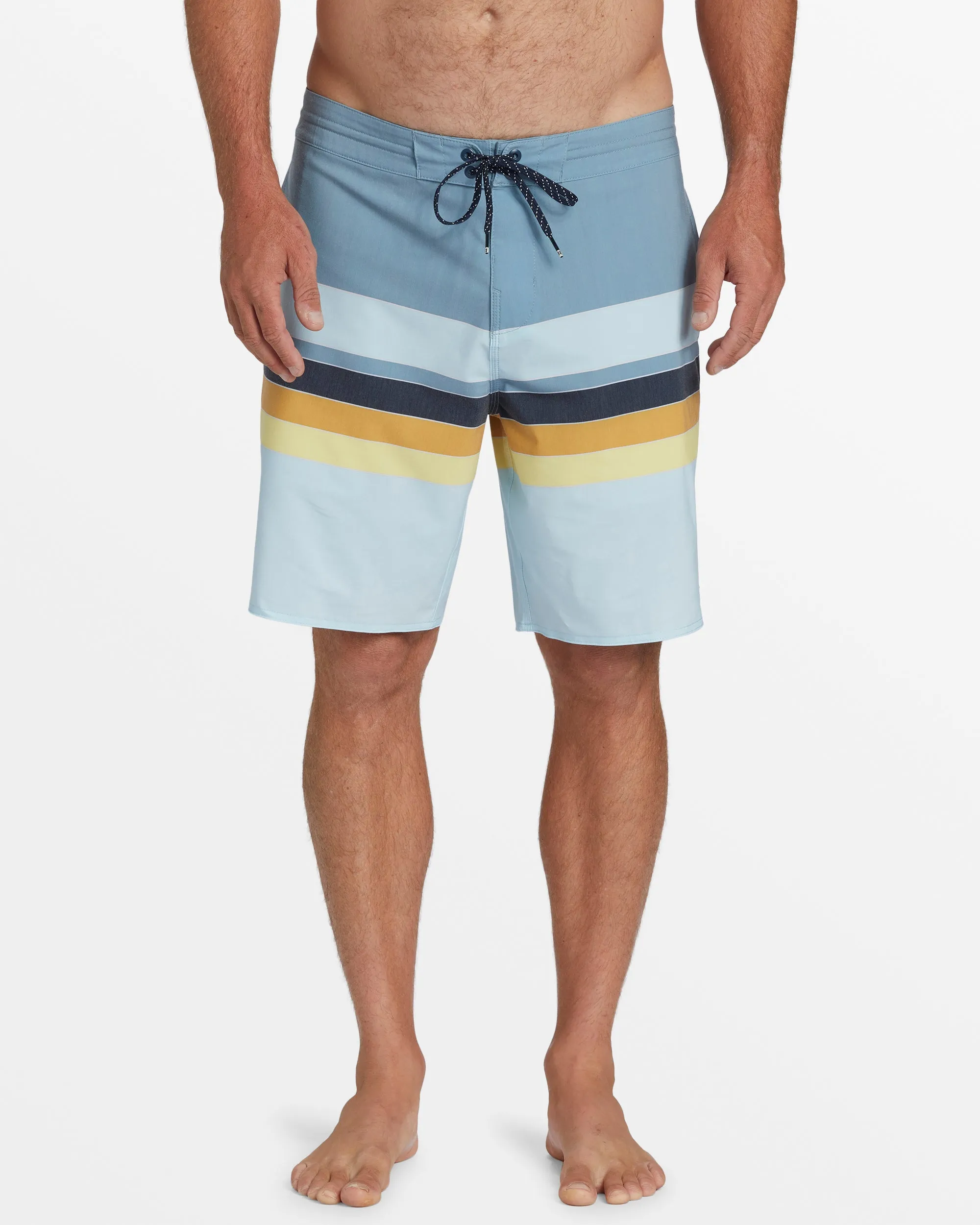 Spinner Lo Tide 18 Boardshorts - Washed Blue